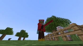 Blood Sword in third person