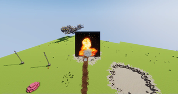 Artillery explosion without patch