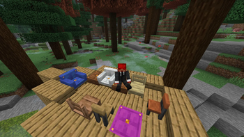 me on poof in a boat (sable)