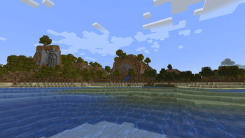 The pack.png world on 1.19.3 with this shaderpack