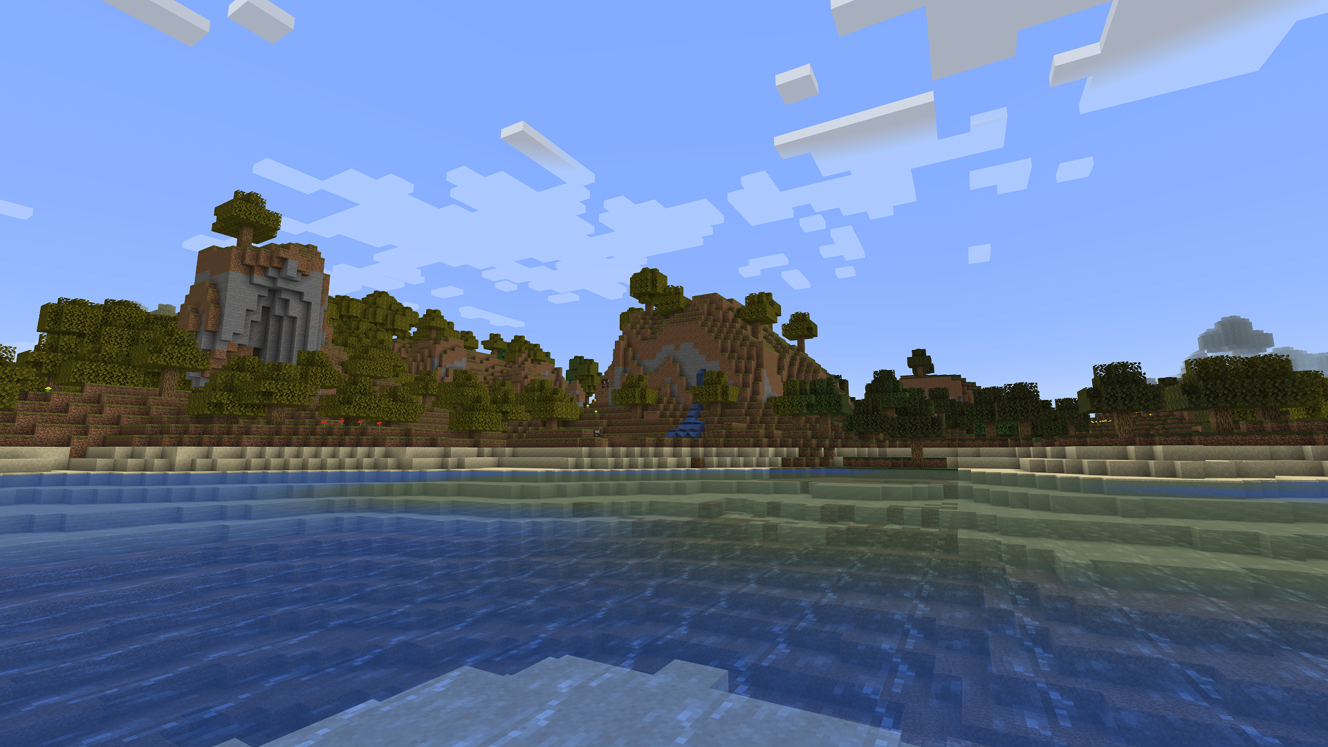 The pack.png world on 1.19.3 with this shaderpack