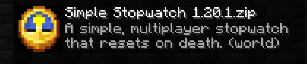 Simple Stopwatch