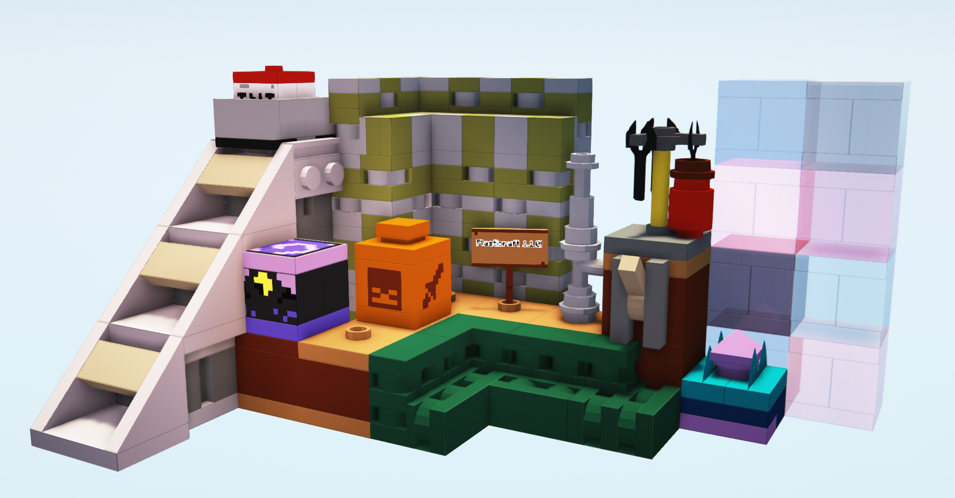 New Blocks in Plasticraft 1.1.0