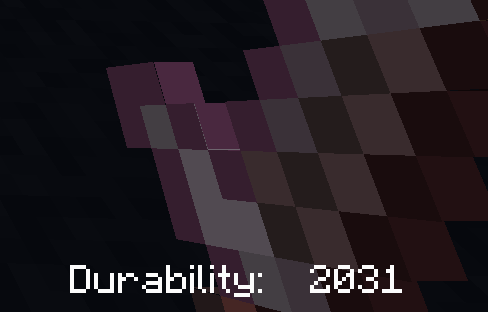 Displaying text and a counter