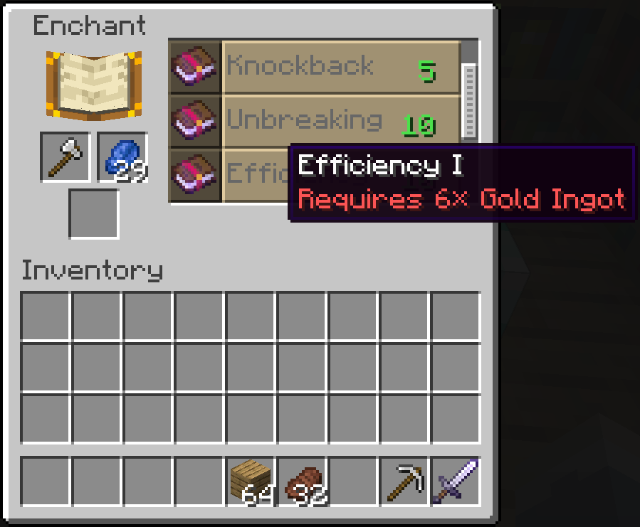 Tool Upgrades