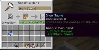 Anvils for Enchancing