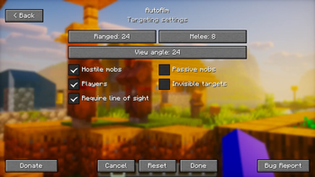 Targeting Settings