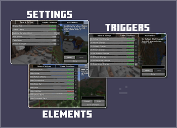Settings showcase