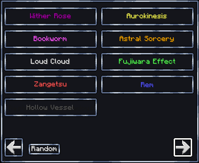 Cursed Fate: Technique Selection — screenshot 4