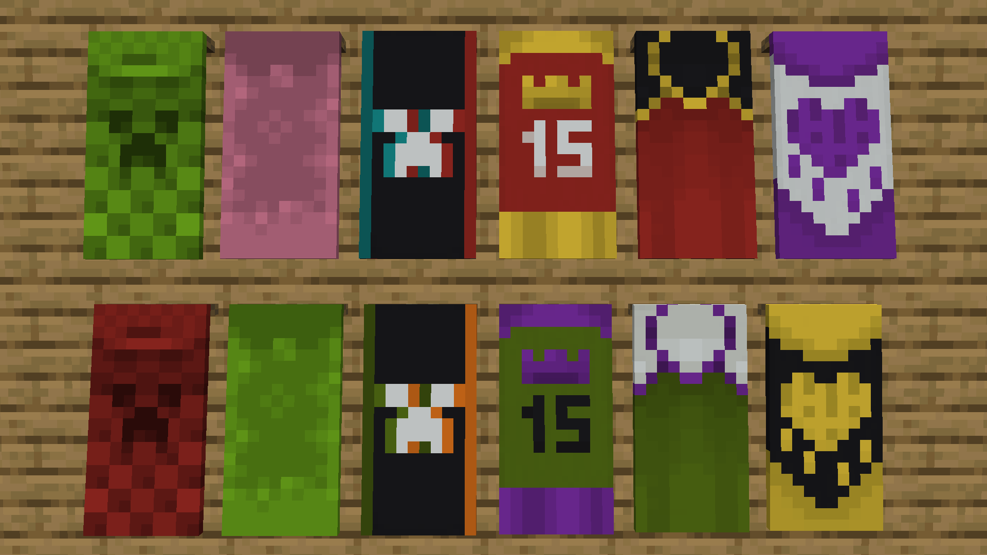 Capes Banner patterns