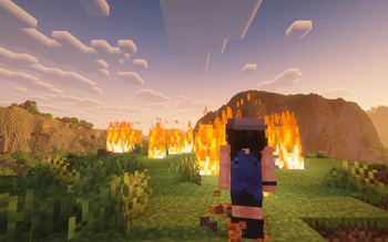 Fire bending's spikes