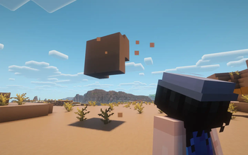 Earth bending's chunk pickup