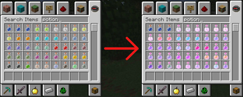 Enchanted potions