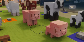 Some Mobs Standing Around