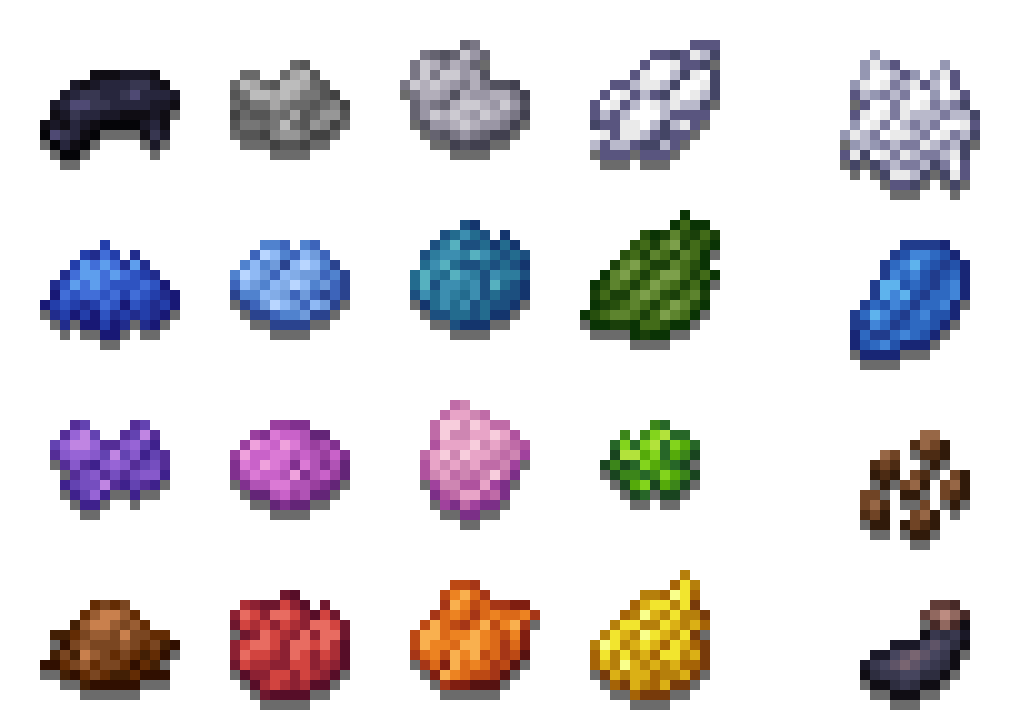 All of the dyes