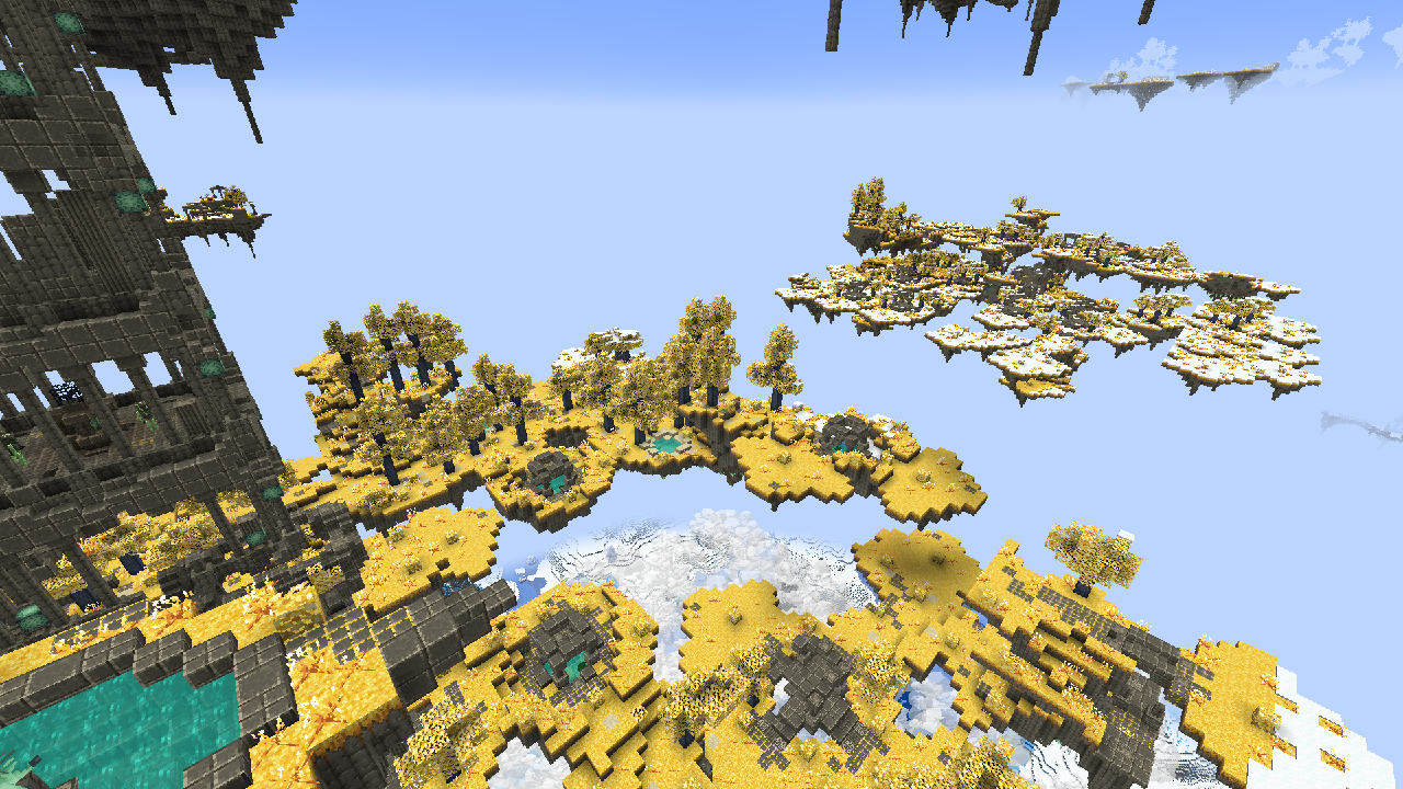 the golden sky biome