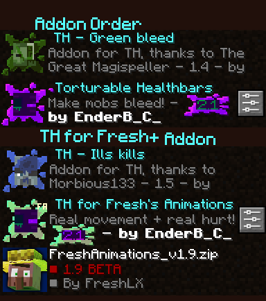 Addon Order