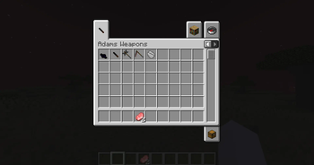 Adams Weapons Creative Tab