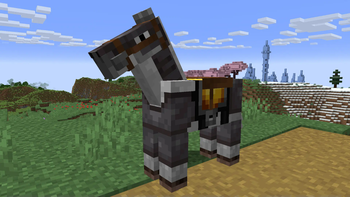 Netherite Horse Armor