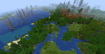 Vanilla World Top View