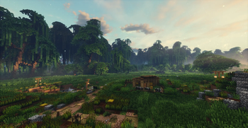 A Village Near Swamp