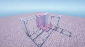 Seamless Connected Glass Slabs