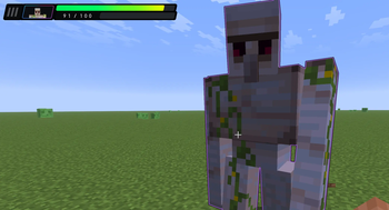 Iron Golem — High Health Target Display