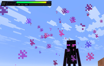 Enderman — Combat Particle Effects