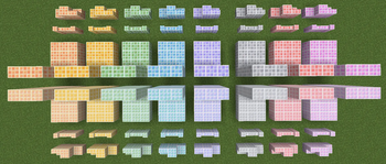 Crisp tile set.