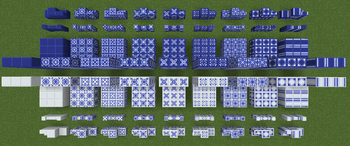Azulejo tile set.