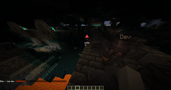 Ping on a mob