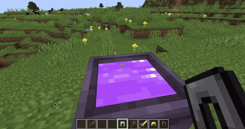 Dissolving an item in the Arcane Cauldron