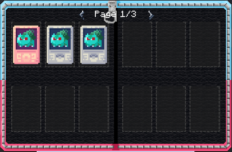 Album interface - Page 1