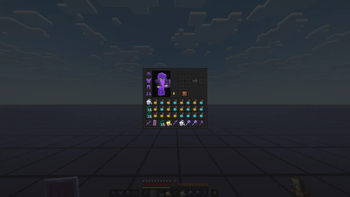 GUI and items showcase