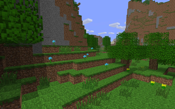 Beta Forest with Cyan Roses