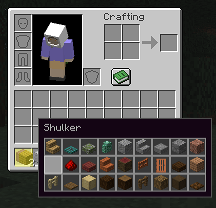 Not in a shulker