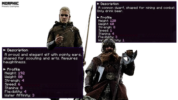 Morphic Profile Elf Dwarf