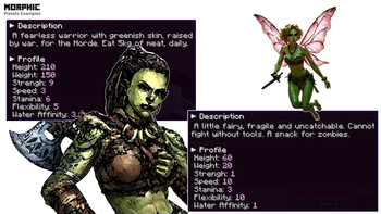 Morphic Profile Orc Fairy