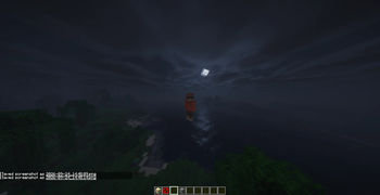 Night by the water
