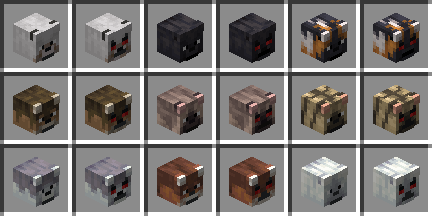 Idle and Angry wolves