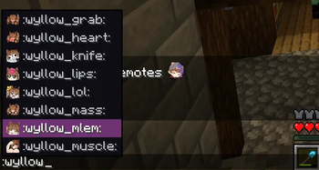 Small autofill menu