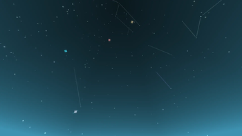The beautiful starry sky!