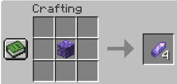 Craft Blocks Into Shards