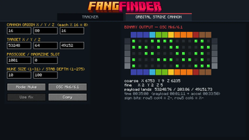 Inbuilt Orbital Strike Cannon (OSC) calculator