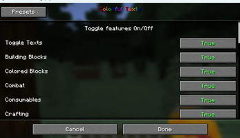 ResPackOpts in-game config screen!