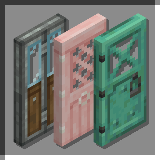 3D Door Items Logo