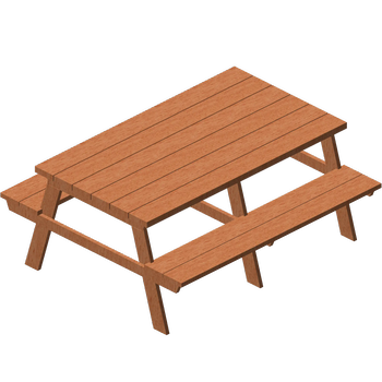 Acacia Picnic Bench