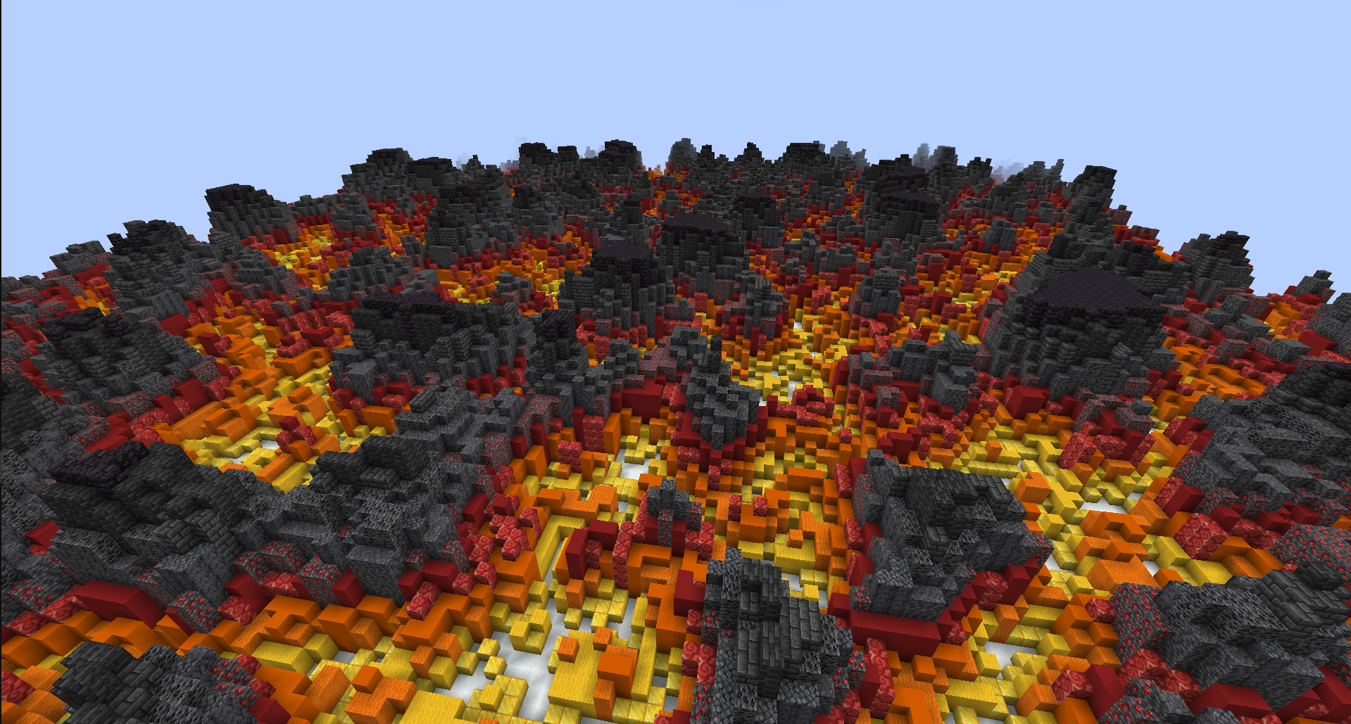 Simple 3d magma terrain