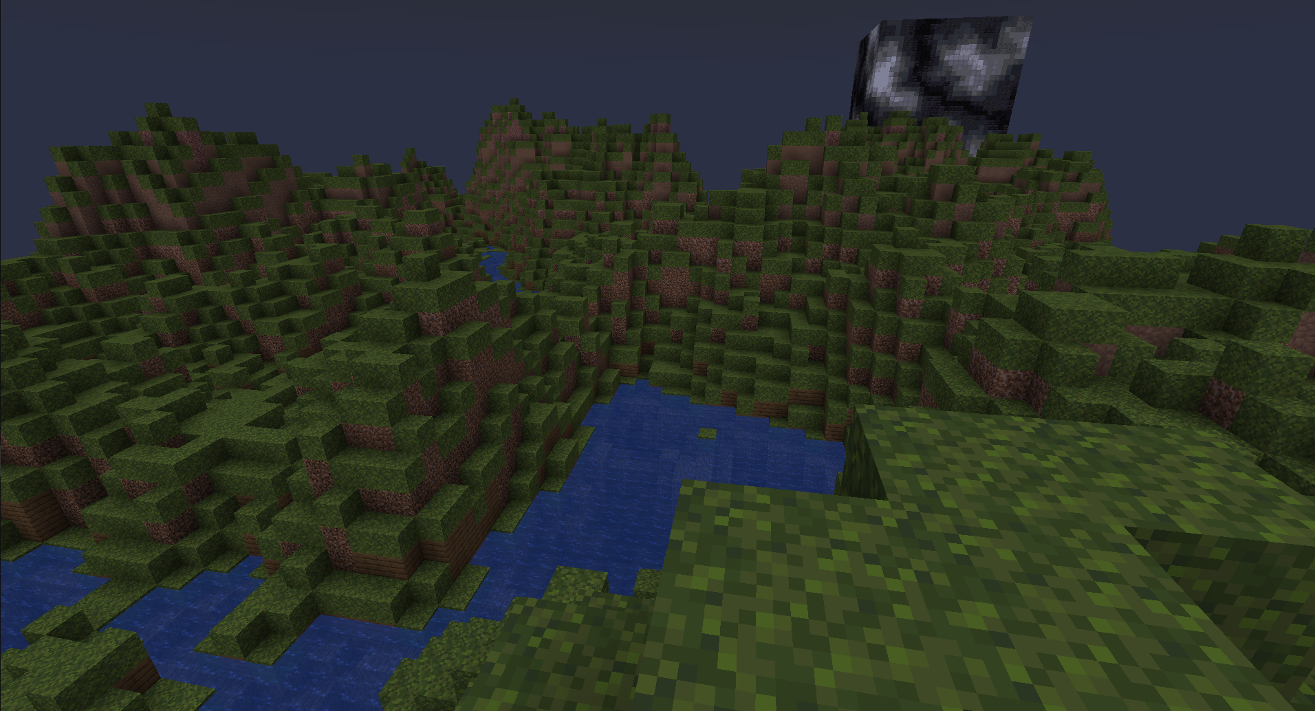 Terrain with water level