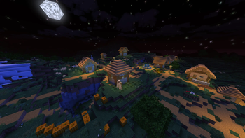 Plains Village Night